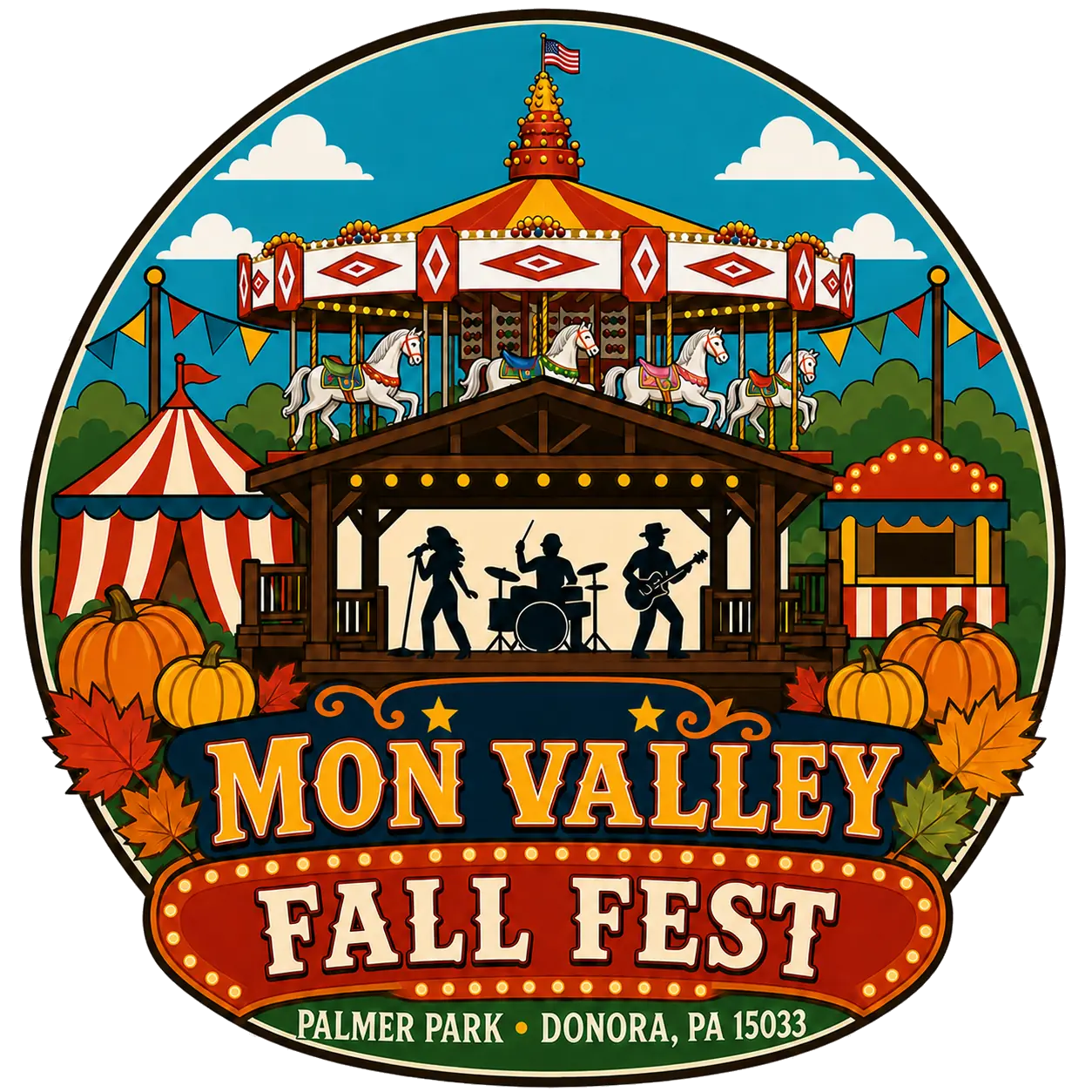 Mon Valley Fall Fest at Palmer Park in Donora, Pennsylvania
